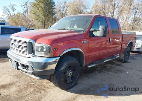 2001 Ford F-250 Lariat/Xl/Xlt from USA, damaged, VIN 1FTNW21SX1EC60829